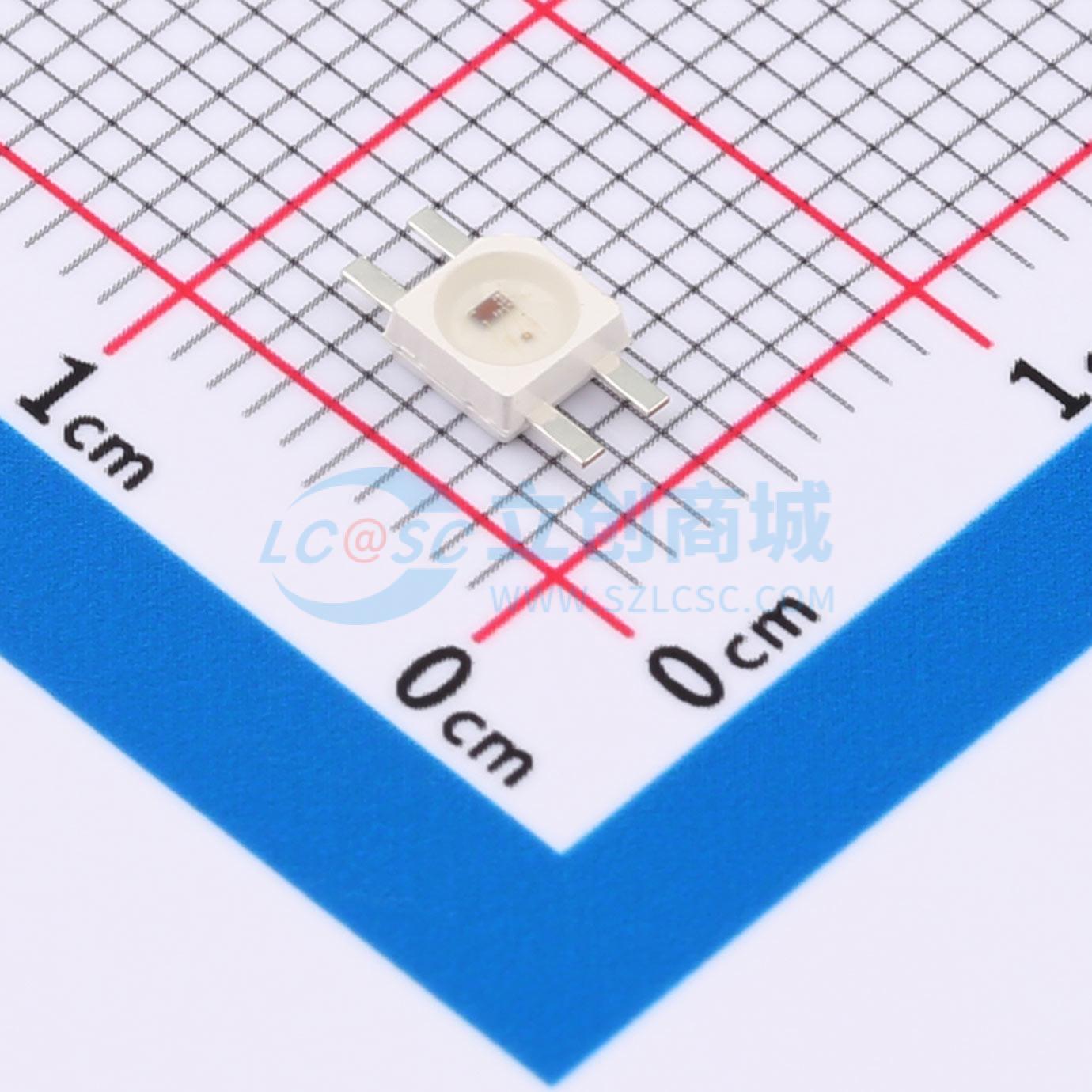 LED RGB tích hợp IC WS2812B-MINI-V3J worldsemi SMD-4P,3.5x3.5mm 620nm~625nm - Techcore Việt Nam
