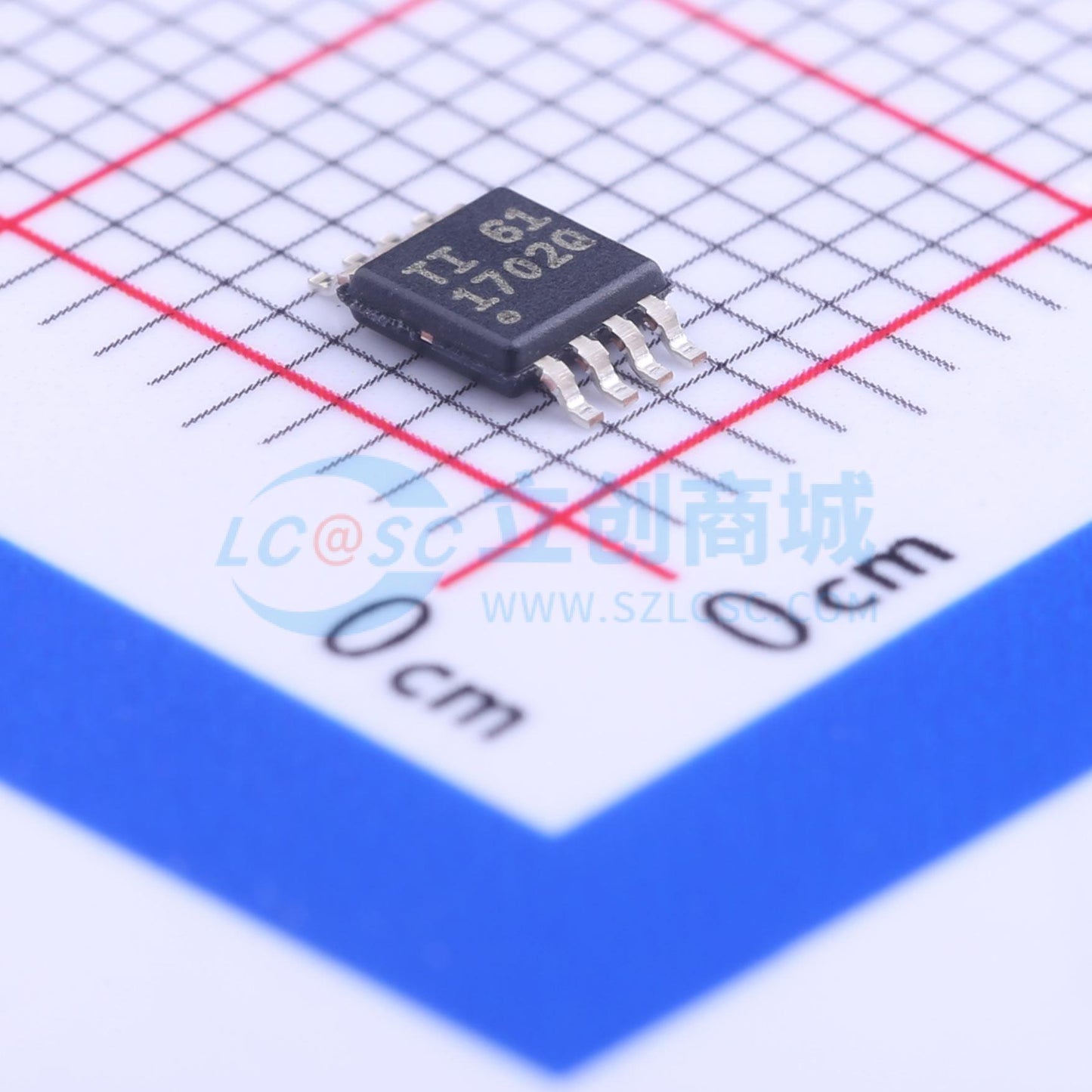 IC So Sánh Điện Áp TLV1702AQDGKRQ1 Texas Instruments VSSOP-8 2 kênh - Techcore Việt Nam