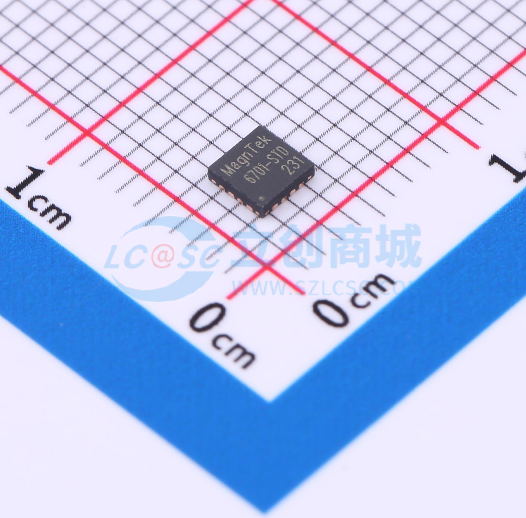Cảm biến vị trí MT6701QT-STD NOVOSENSE QFN-16-EP(3x3) 3.3V~5V I2C - Techcore Việt Nam