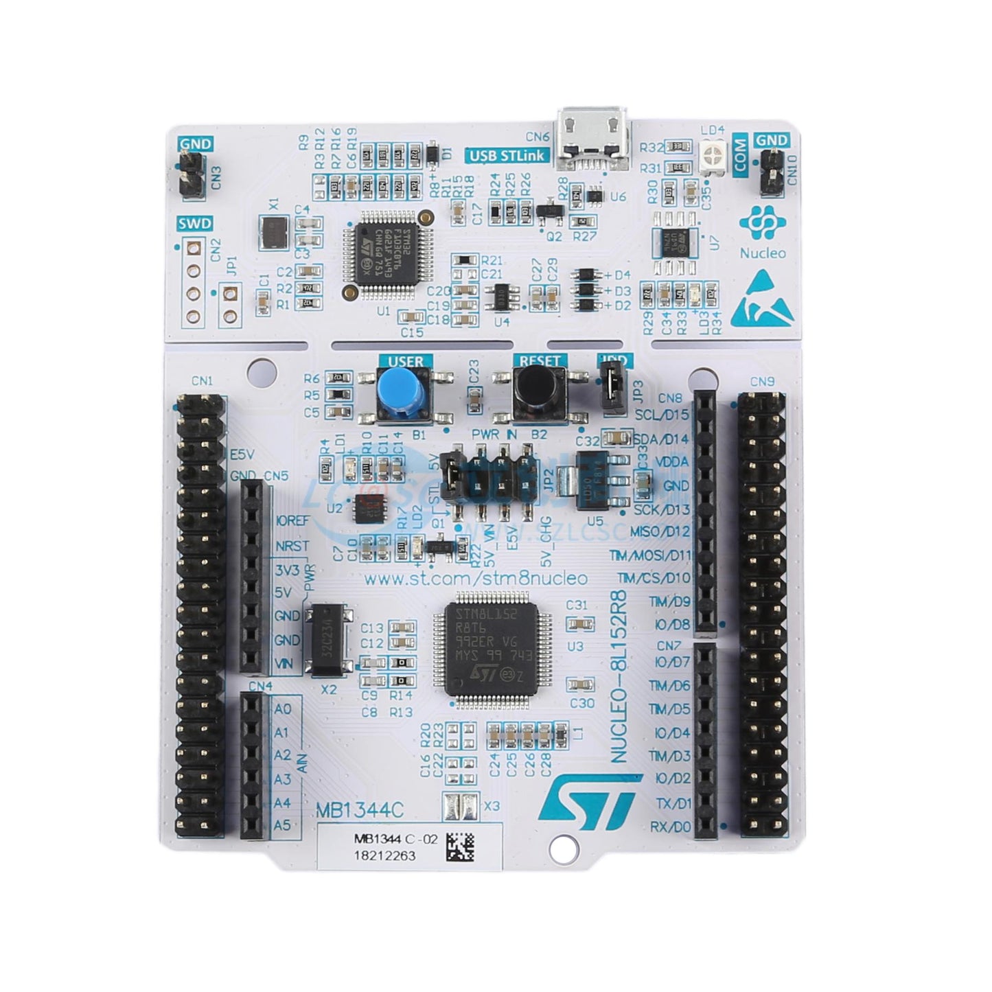 Bo mạch phát triển NUCLEO-8L152R8 ST - Techcore Việt Nam