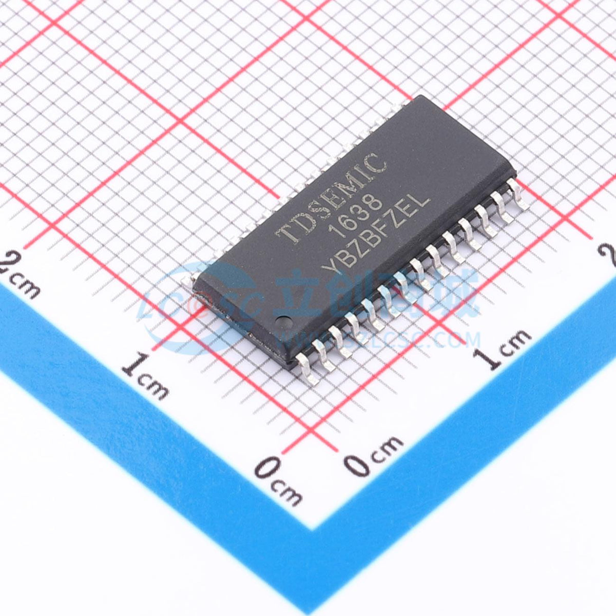 IC điều khiển LED 7 đoạn HTM1638 TDSEMIC SOP-28 1V - Techcore Việt Nam
