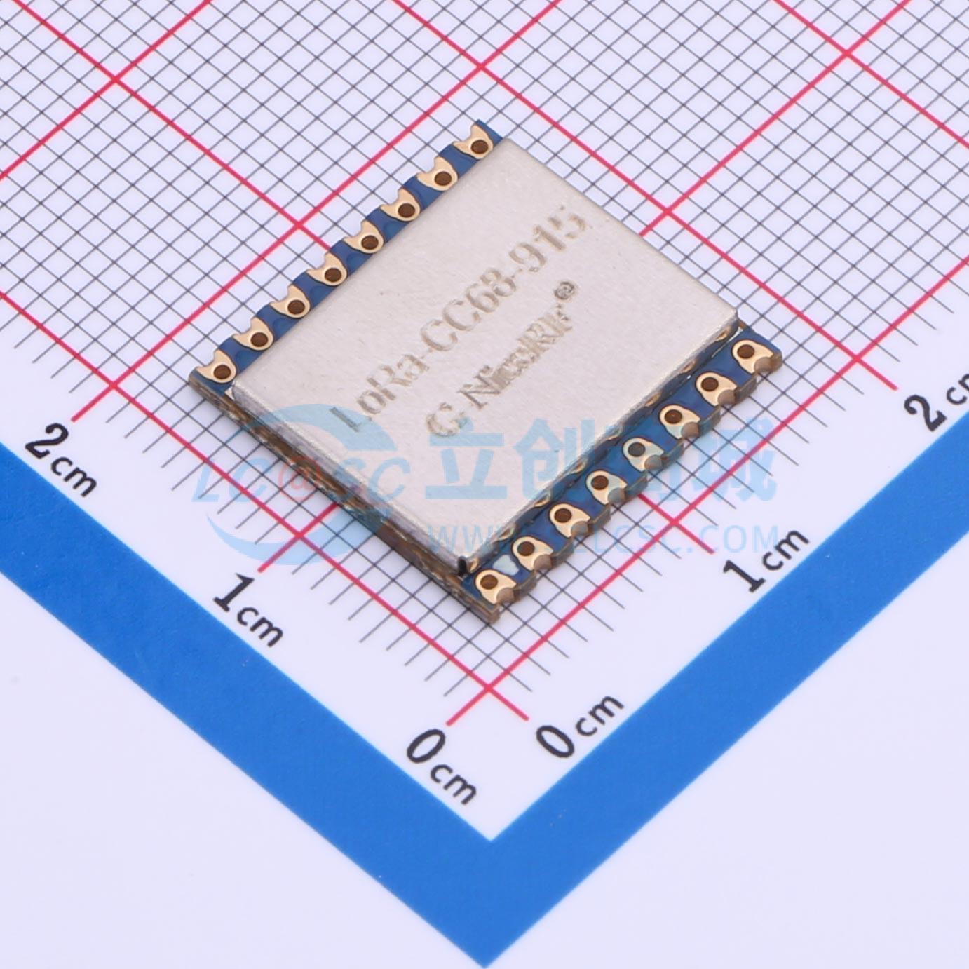 Module LoRa LORA-CC68-915MHz-TCXO G-NiceRF SMD 16x16mm - Techcore Việt Nam