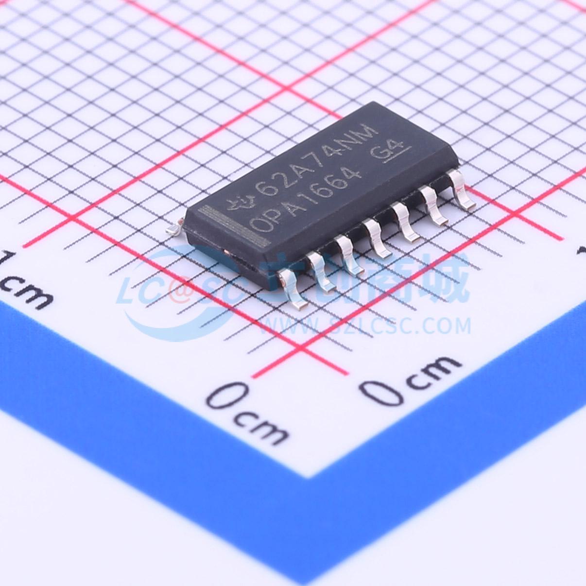 IC Khuếch Đại Công Suất Âm Thanh OPA1664AIDR Texas Instruments SOIC-14 4 kênh - Techcore Việt Nam