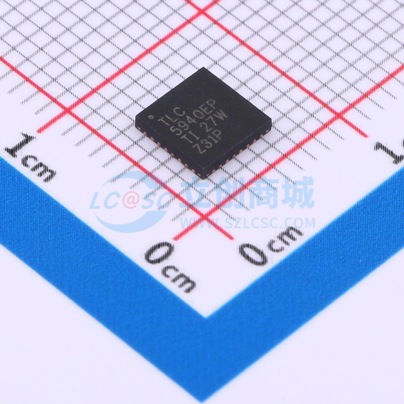IC điều khiển LED TLC5940QRHBREP TI VFQFN-32-EP(5x5) 1V - Techcore Việt Nam