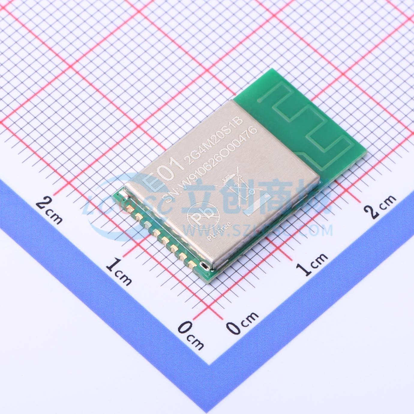 Module RF E01-2G4M20S1B EBYTE SMD 23x14mm 2.4GHz Cho IoT Và Thiết Bị Nhúng - Techcore Việt Nam