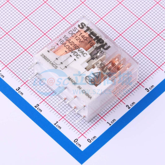 Rơ-le điện tử ST140-16-1CF/DC12V STEIPU 12V THT - Techcore Việt Nam