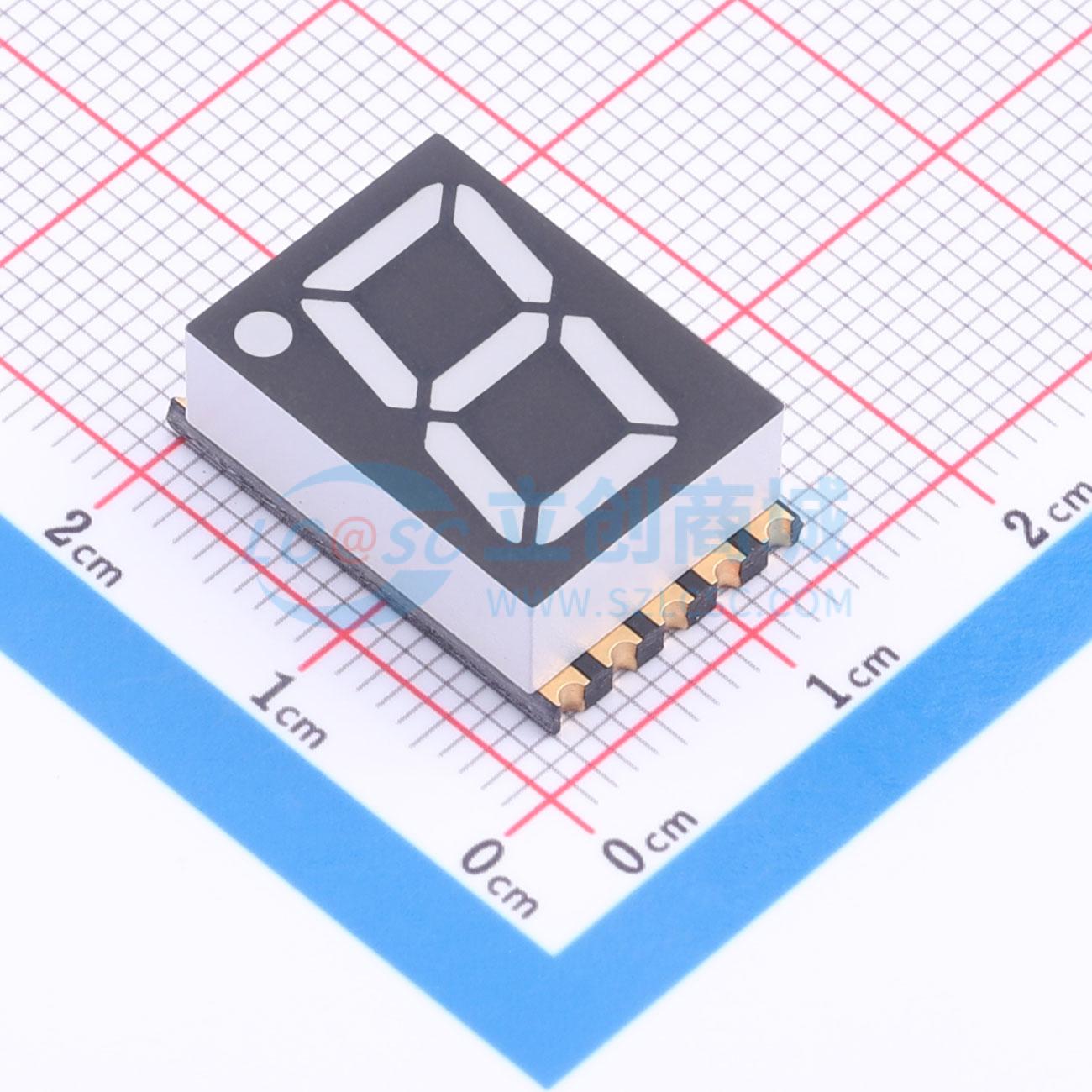 LED 7 đoạn GS5616CSR-G Guangcai Display SMD,19x12.4mm - Techcore Việt Nam
