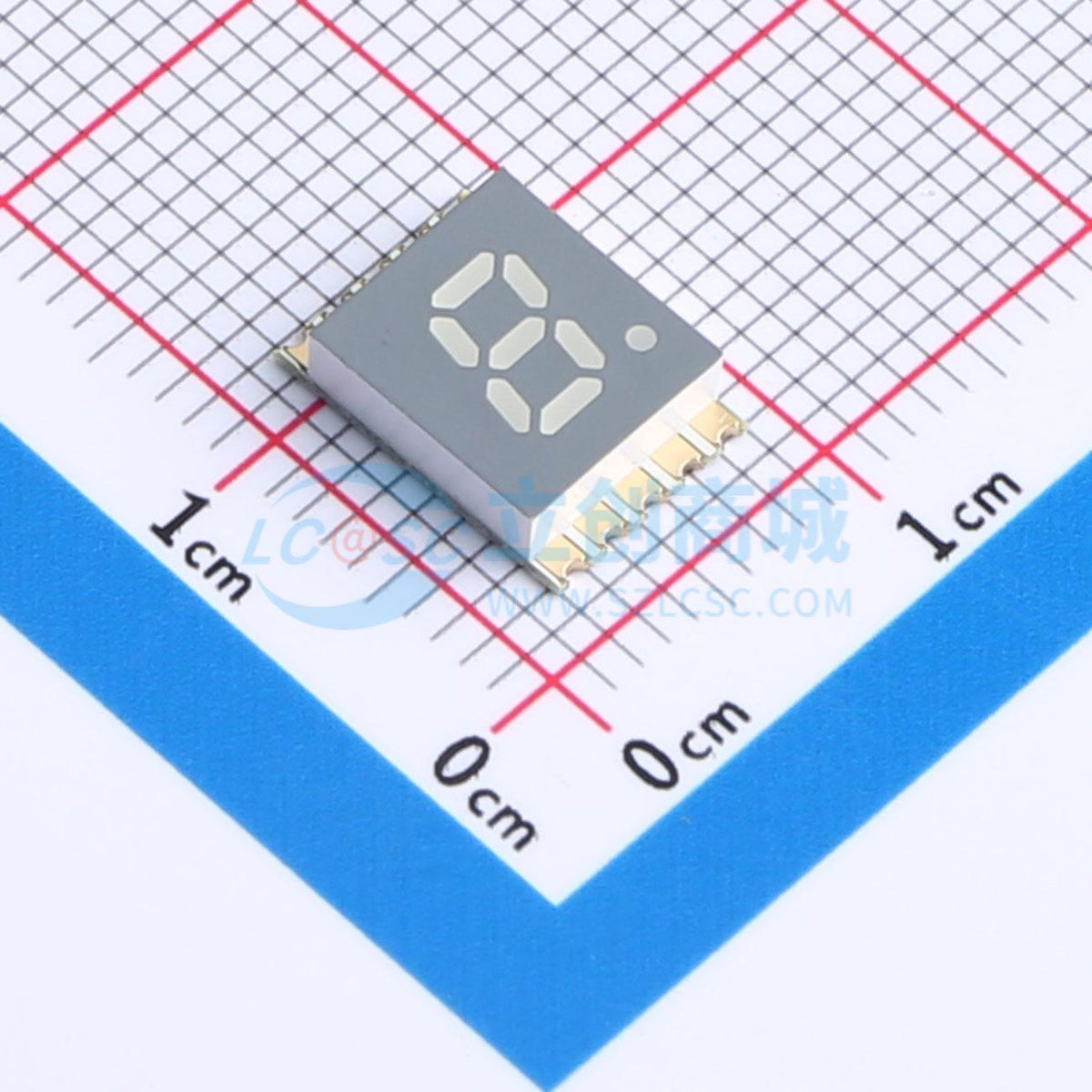 LED 7 đoạn SS206SURWA/S530-A3/S290 EVERLIGHT SMD Anode chung - Techcore Việt Nam