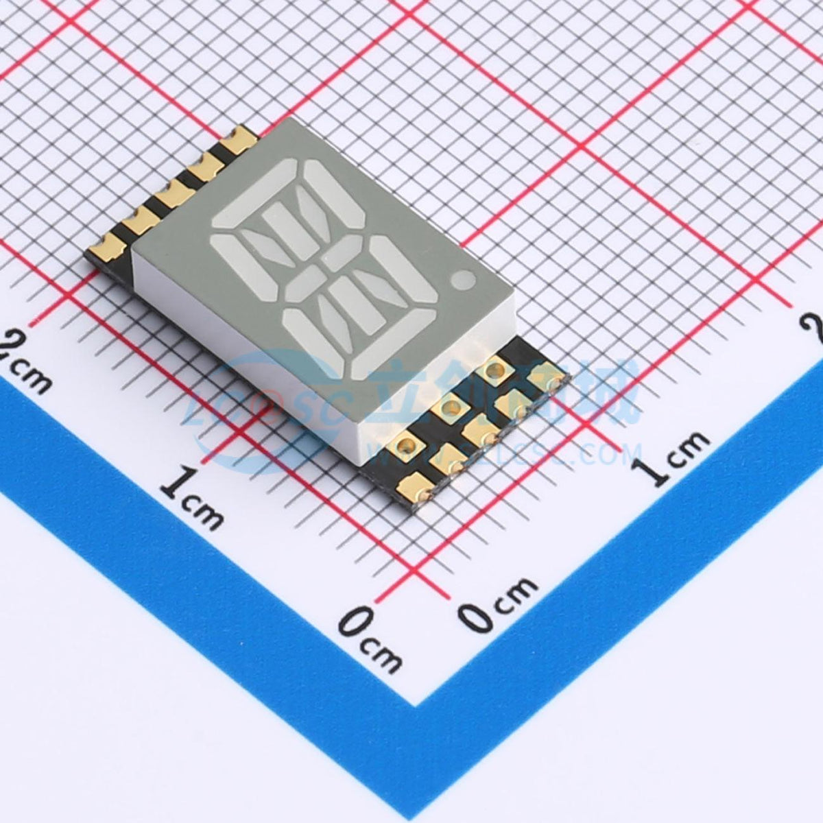 LED 7 đoạn GS4011CR-G Guangcai Display SMD,19x9.3mm Cathode chung - Techcore Việt Nam