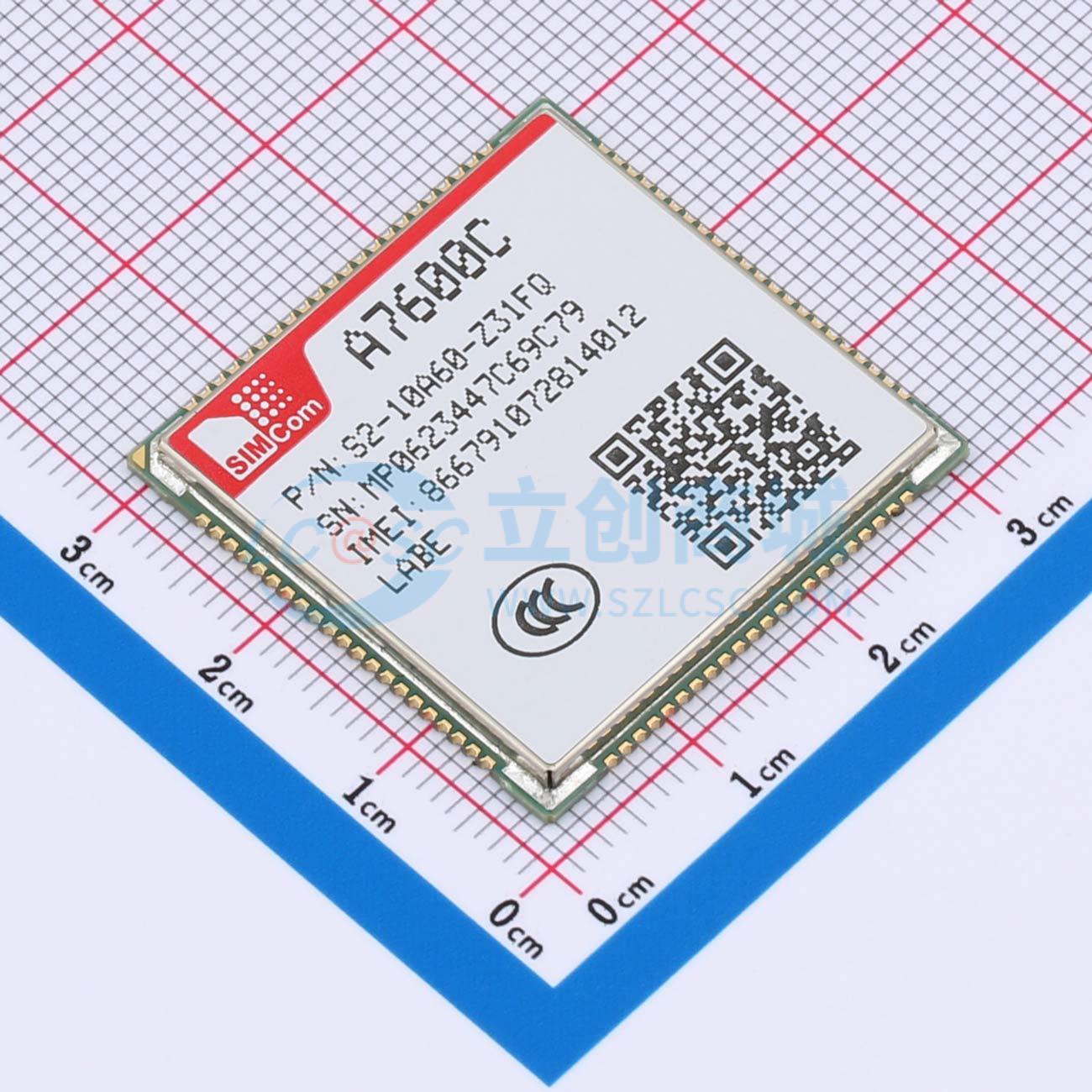 Module Di Động 2G/3G/4G/5G A7600C-LABE SIMCOM SMD 30x30mm GSM, TDD-LTE, EDGE, FDD-LTE, GPRS - Techcore Việt Nam