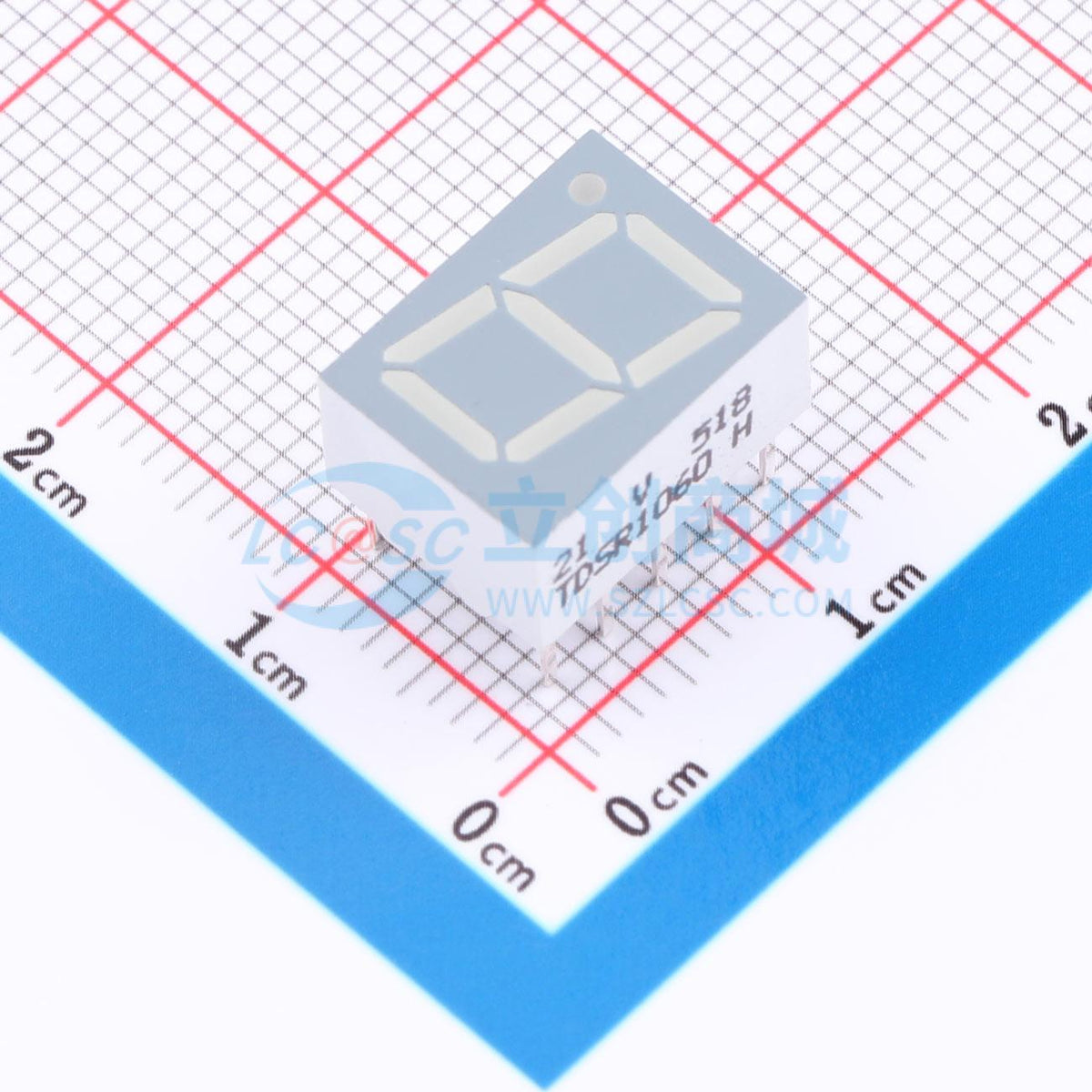 LED 7 đoạn TDSR1060 Vishay DIP-10 Cathode chung - Techcore Việt Nam