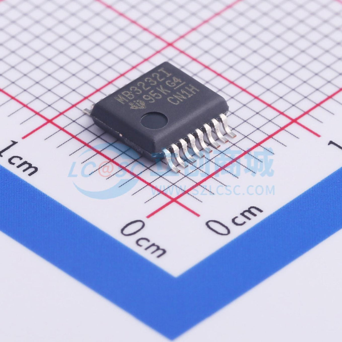 IC giao tiếp RS-232 MAX3232IDBR Texas Instruments SSOP-16-4.4mm - Techcore Việt Nam