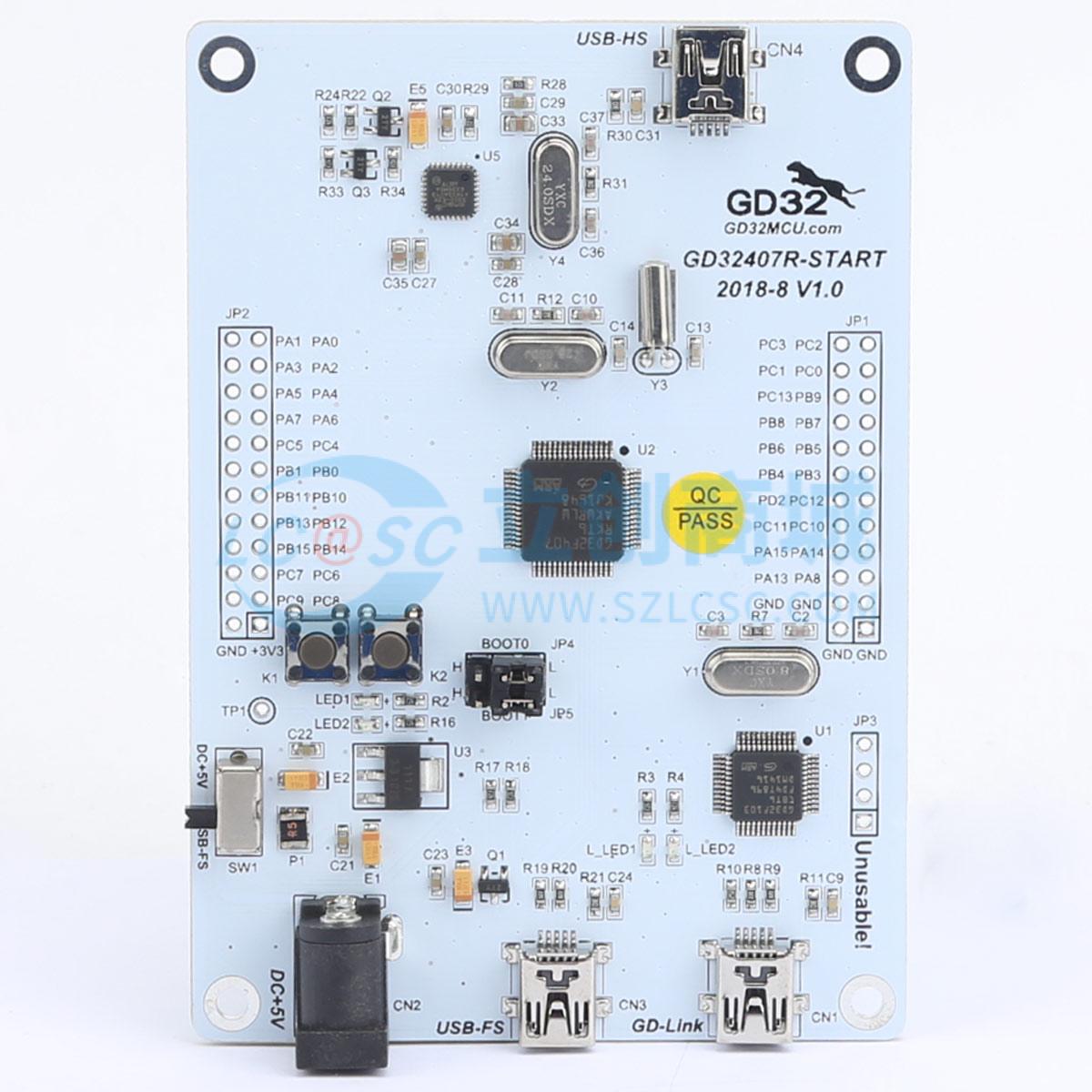 Bo mạch phát triển GD32407R-START GigaDevice - Techcore Việt Nam