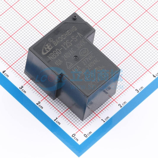 Rơ-le điện tử NB90-12S-S-A 40A 003V NBC 12V THT - Techcore Việt Nam