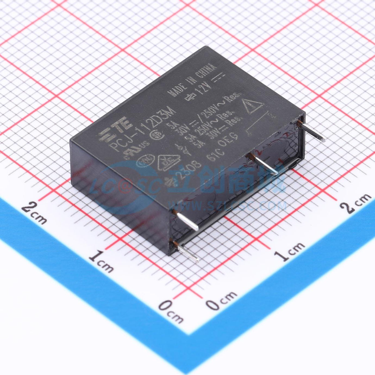 Rơ-le điện tử PCJ-112D3M303 TE Connectivity 12V DIP,20.39x7mm - Techcore Việt Nam