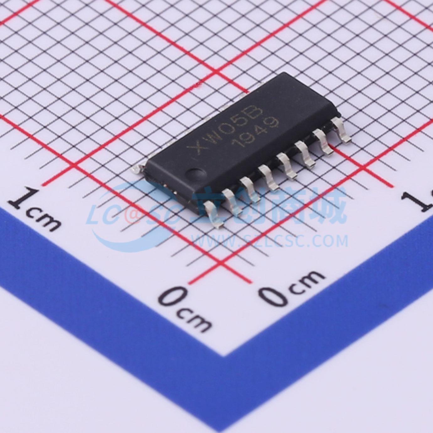 IC cảm ứng chạm XW05B XMXW SOP-16 2.5V~5.5V Dùng cho thiết bị điện tử - Techcore Việt Nam