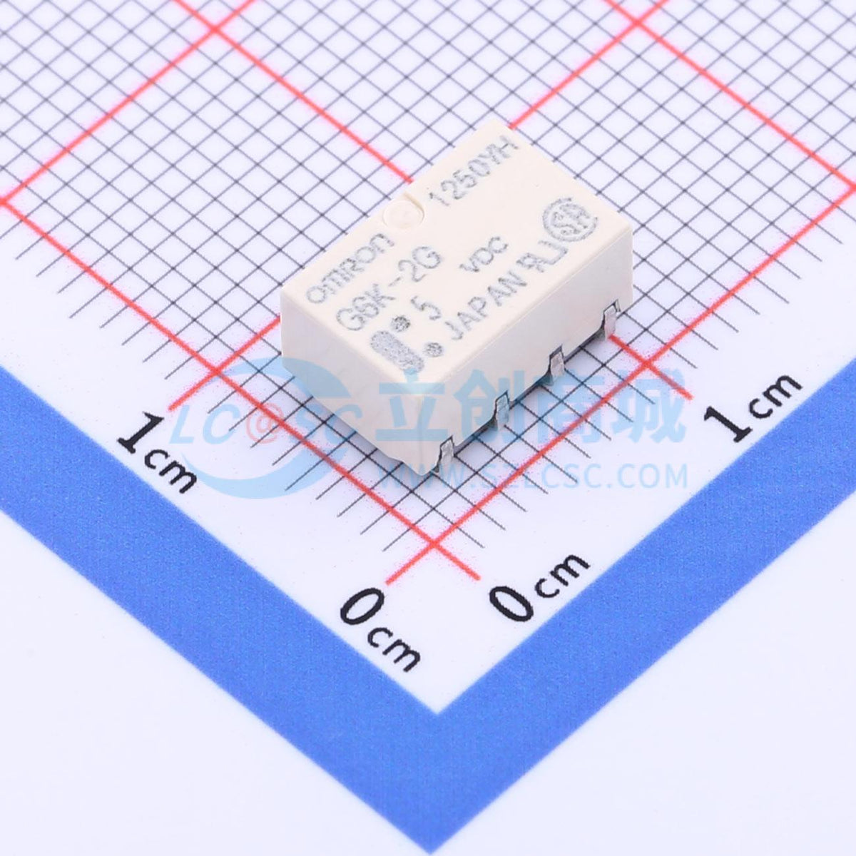 Rơ-le tín hiệu G6K-2G DC5 OMRON 5V SMD,10x6.5mm - Techcore Việt Nam