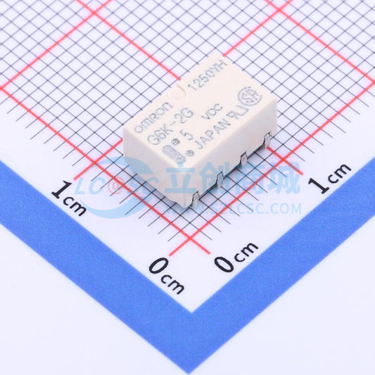 Rơ-le tín hiệu G6K-2G DC5 OMRON 5V SMD,10x6.5mm - Techcore Việt Nam