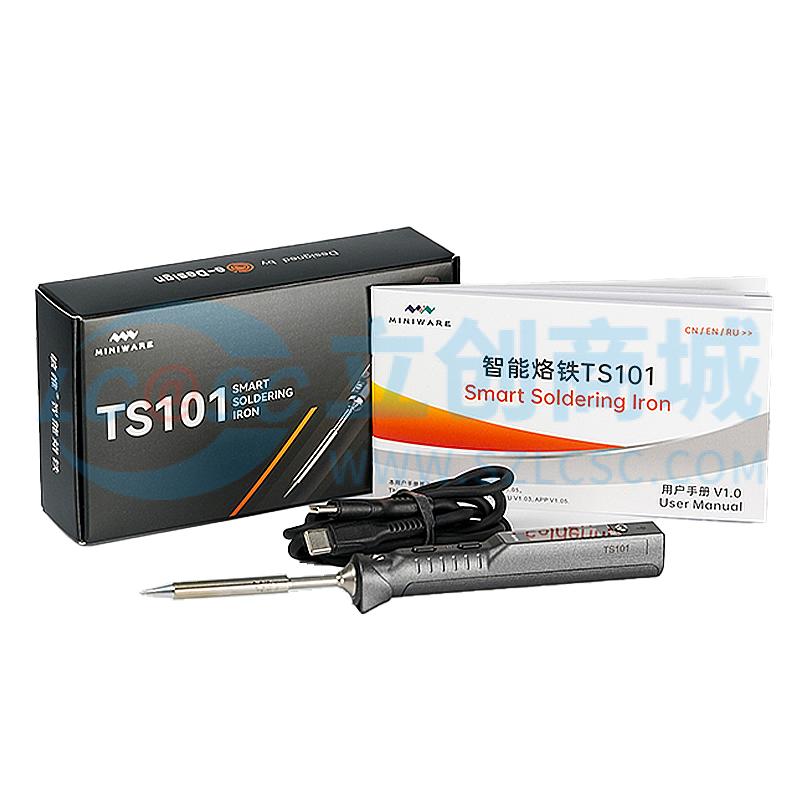 Trạm Hàn Và Mỏ Hàn Điện TS101(TS-I) MINIWARE Chuyên Dùng Sửa Chữa Điện Tử - Techcore Việt Nam