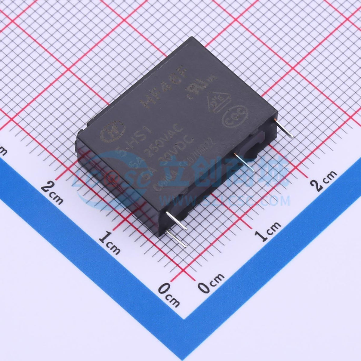 Rơ-le điện tử HF46F/5-HS1 HF THT,20.5x7mm - Techcore Việt Nam