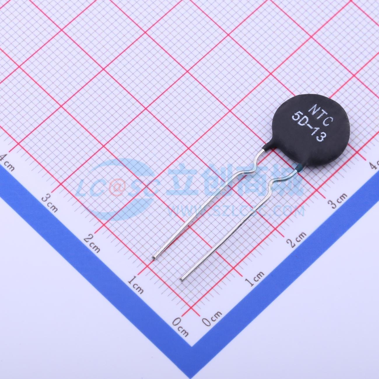 Điện trở nhiệt NTC 5D-13 HEL Xuyên lỗ, P=7.5mm 5Ω Dùng cho thiết bị điện tử - Techcore Việt Nam