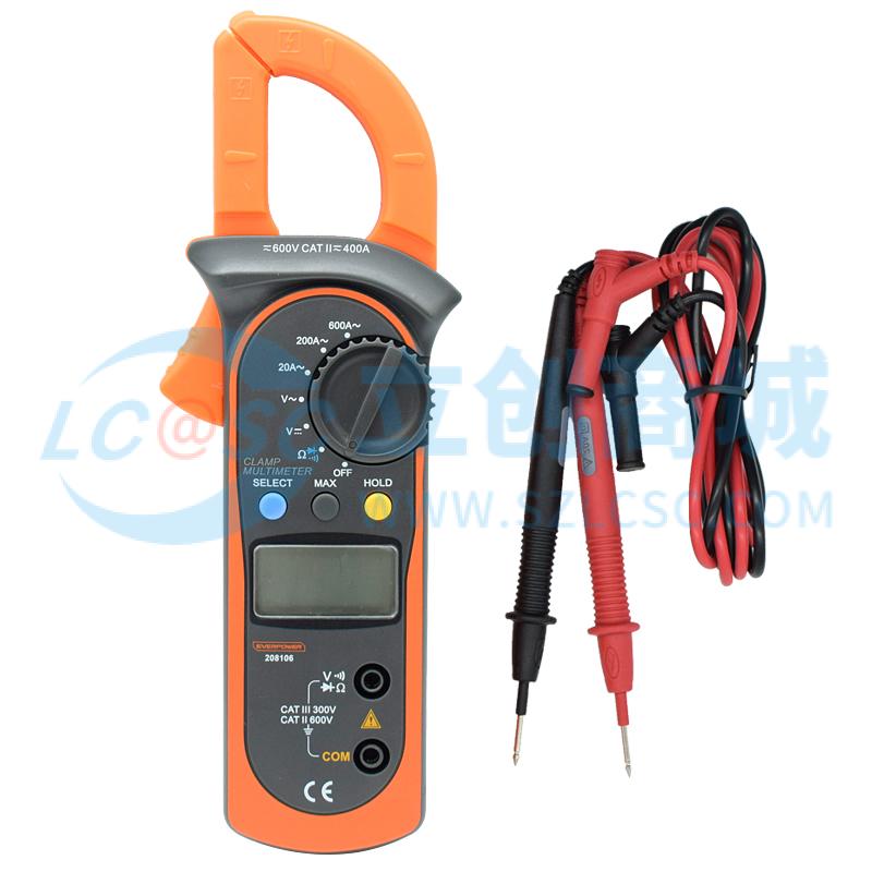 Ampe kìm 208106 EVERPOWER NCV True RMS Dùng Cho Đo Kiểm Điện Tử - Techcore Việt Nam