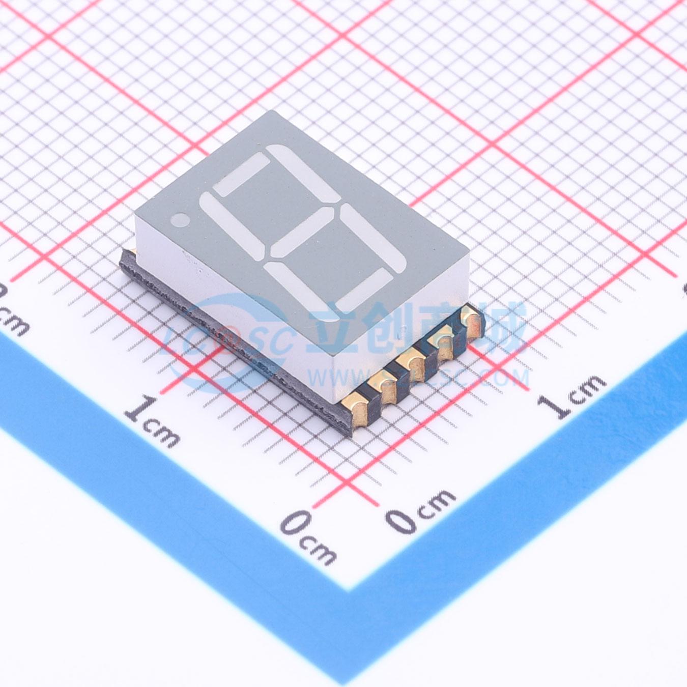 LED 7 đoạn GS4012ASR-G Guangcai Display SMD,15x9.2mm - Techcore Việt Nam