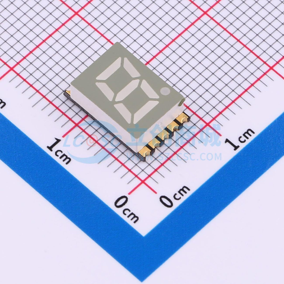 LED 7 đoạn GS2815AW-G Guangcai Display SMD,12x7.4mm - Techcore Việt Nam