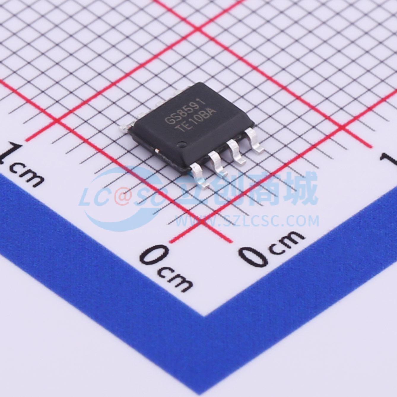 IC Khuếch Đại Thuật Toán GS8591-SR Gainsil SOP-8 1 kênh Rail-to-Rail 1.8–5.5 V 4.5 MHz - Techcore Việt Nam