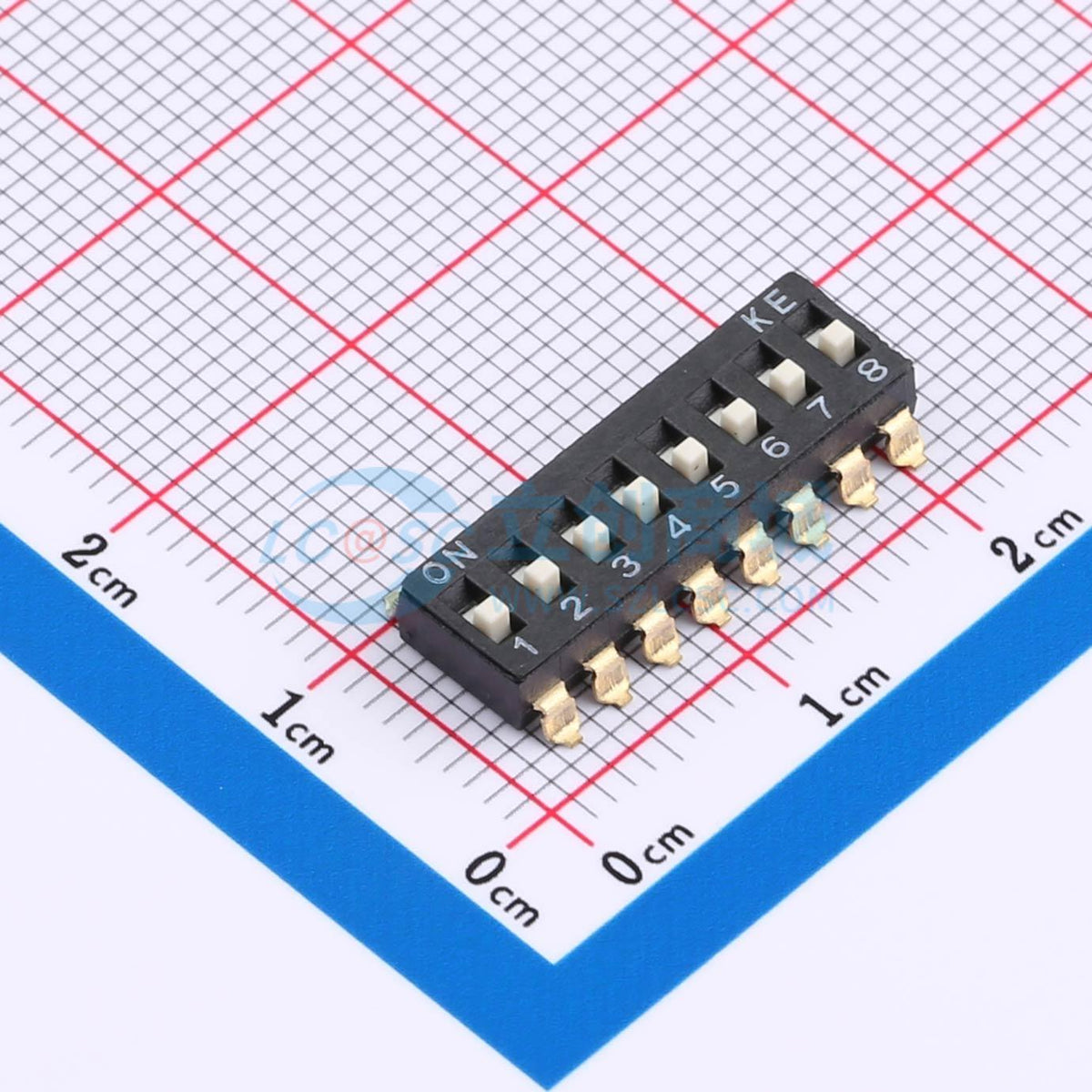 Linh kiện điện tử 2.54-8P TPGT SMD,P=2.54mm - Techcore Việt Nam