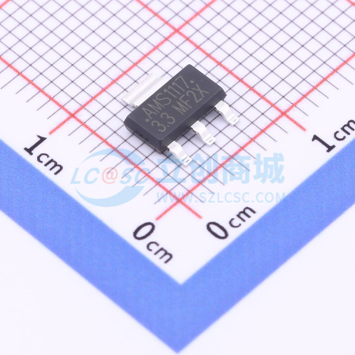 Linh kiện điện tử AMS1117-3.3V MSKSEMI SOT-223 - Techcore Việt Nam