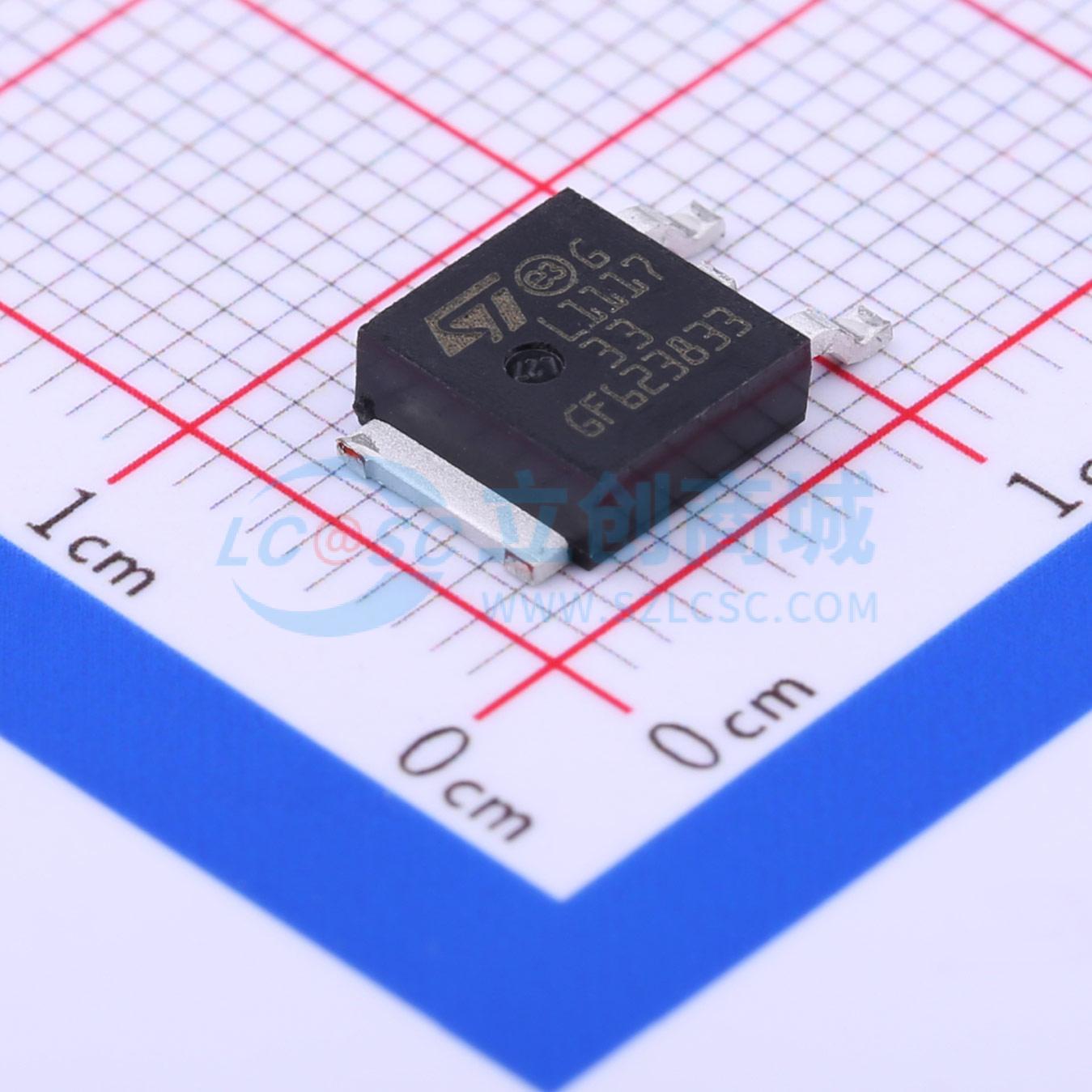 LD1117DT33TR IC ổn áp tuyến tính LDO - Techcore Việt Nam