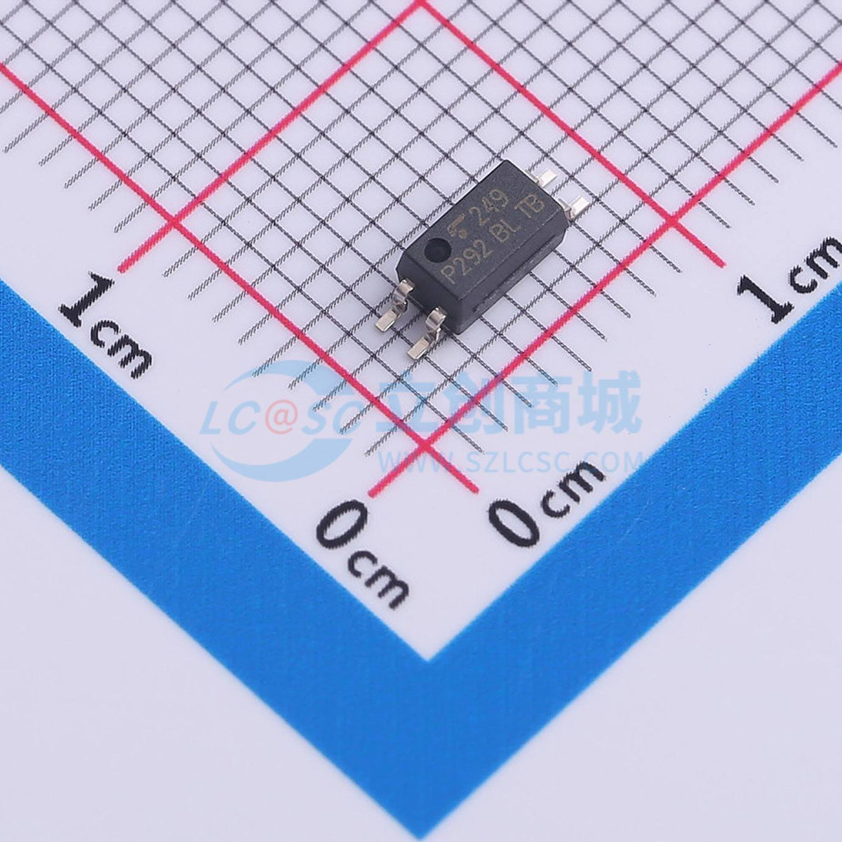 Optocoupler transistor TLP292(BL-TPL,E TOSHIBA SOIC-4-4.55mm 1.25V - Techcore Việt Nam
