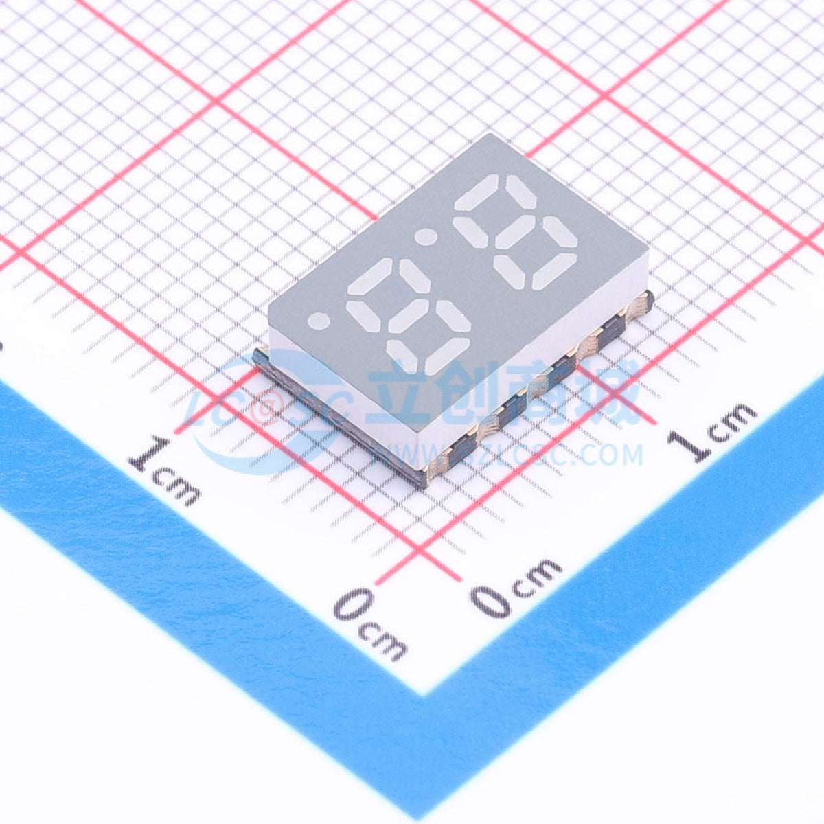 LED 7 đoạn GS2023APG-G-DZ Guangcai Display SMD - Techcore Việt Nam