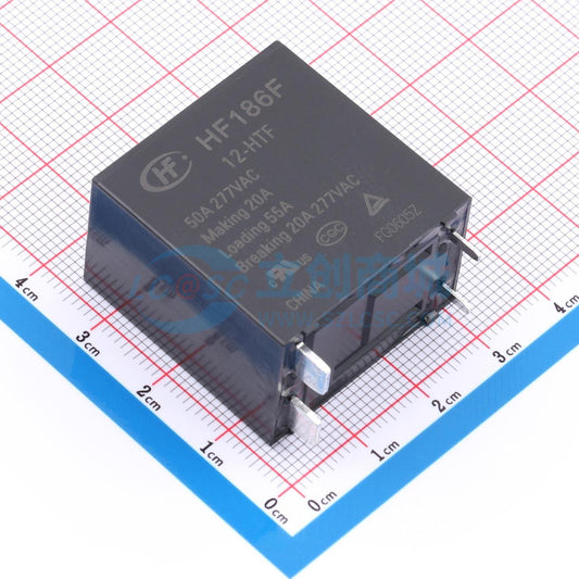 Rơ-le điện tử HF186F/12-HTF HF 12V THT - Techcore Việt Nam