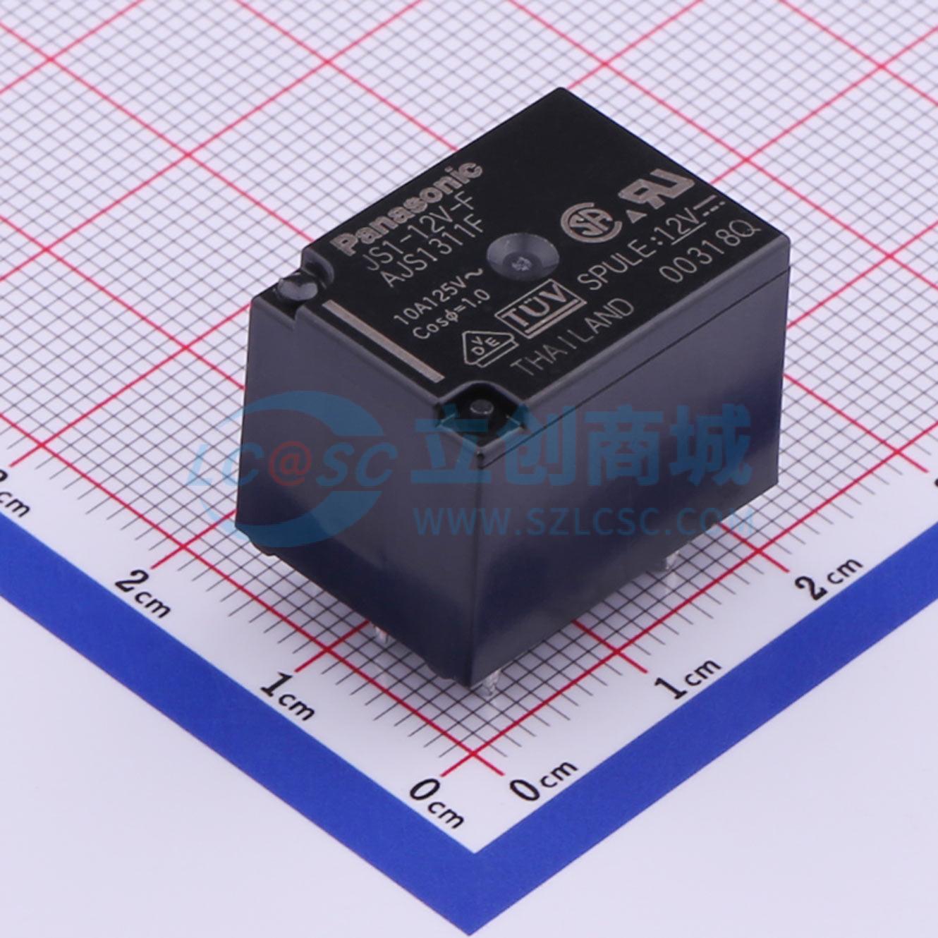 Rơ-le công suất JS1-12V-F PANASONIC THT,22x16mm - Techcore Việt Nam