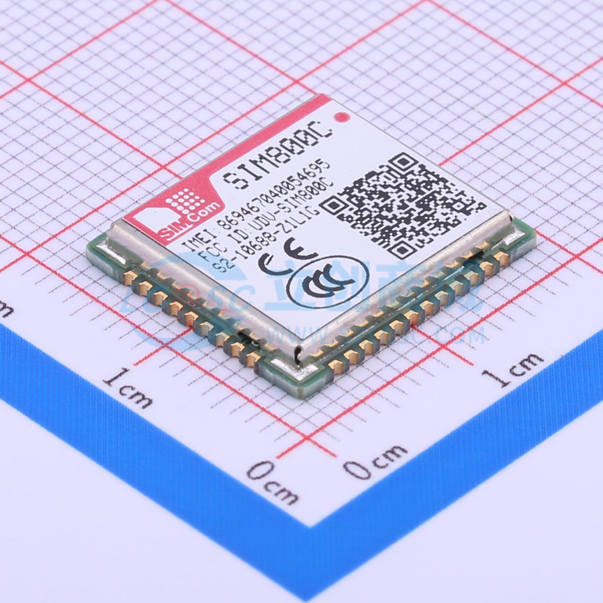 Module Di Động 2G/3G/4G/5G SIM800C 32Mbit SIMCOM SMD 17.6x15.7mm 3.4V~4.4V - Techcore Việt Nam