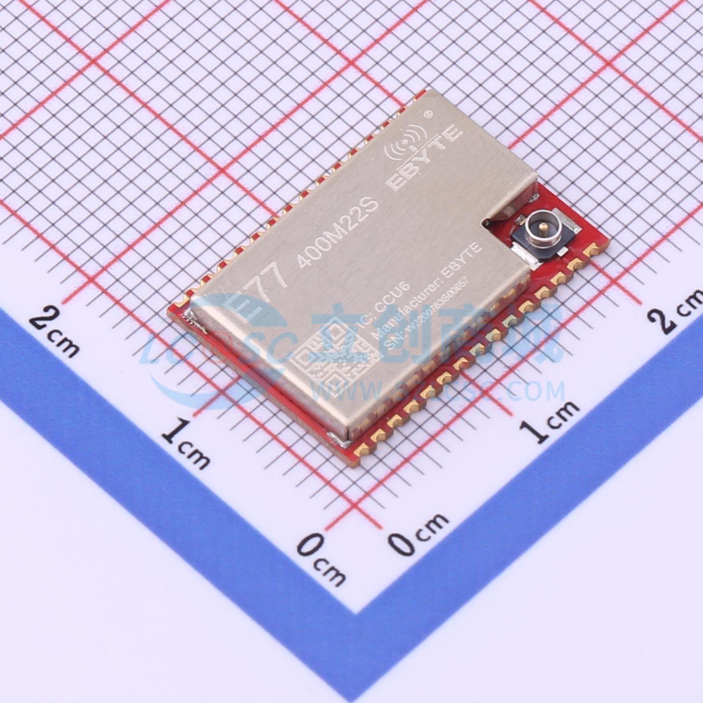 Module LoRa E77-400M22S EBYTE SMD 20x14mm LoRa, GFSK - Techcore Việt Nam