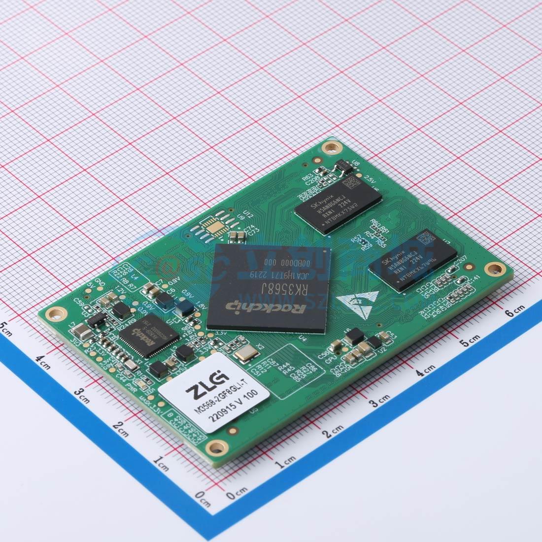 Bo mạch phát triển M3568-2GF8GLI-T ZLG - Techcore Việt Nam