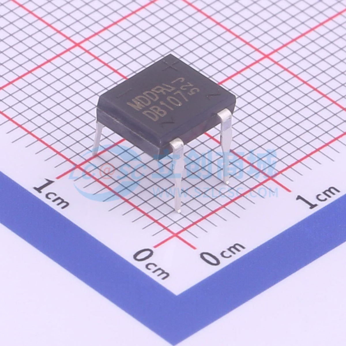 Cầu chỉnh lưu DB107 MDD 1.1V@1A - Techcore Việt Nam