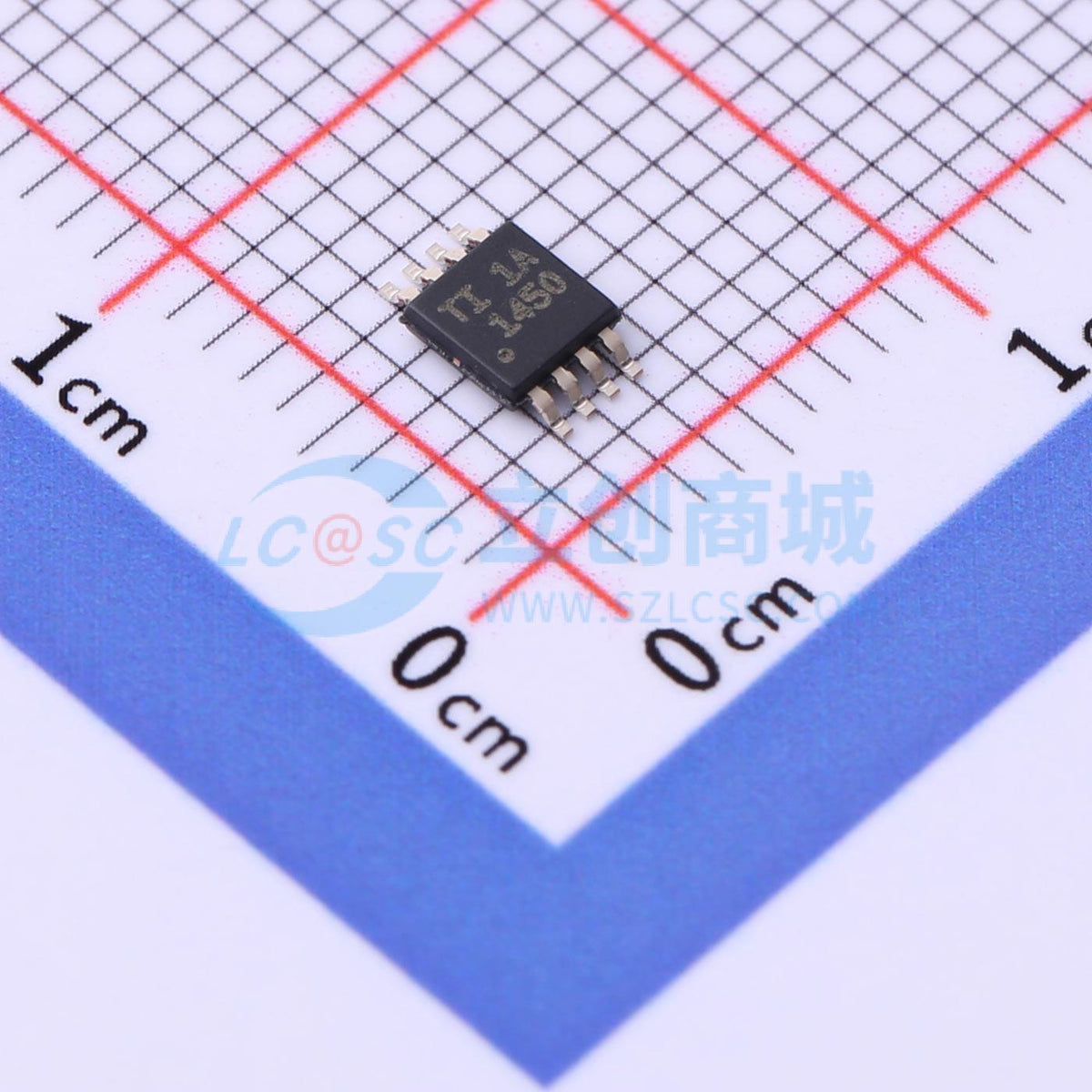 IC giao tiếp RS-485/RS-422 THVD1450DGKR Texas Instruments VSSOP-8-0.65mm - Techcore Việt Nam