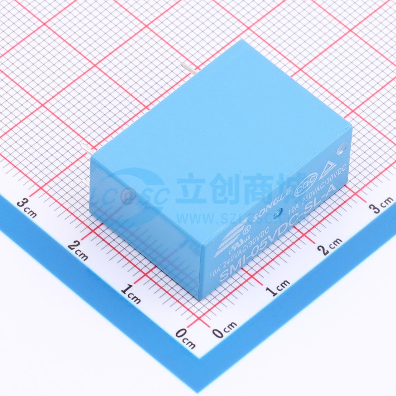 Rơ-le điện tử SMI-05VDC-SL-A SONGLE 5V THT,29.2x12.8mm - Techcore Việt Nam