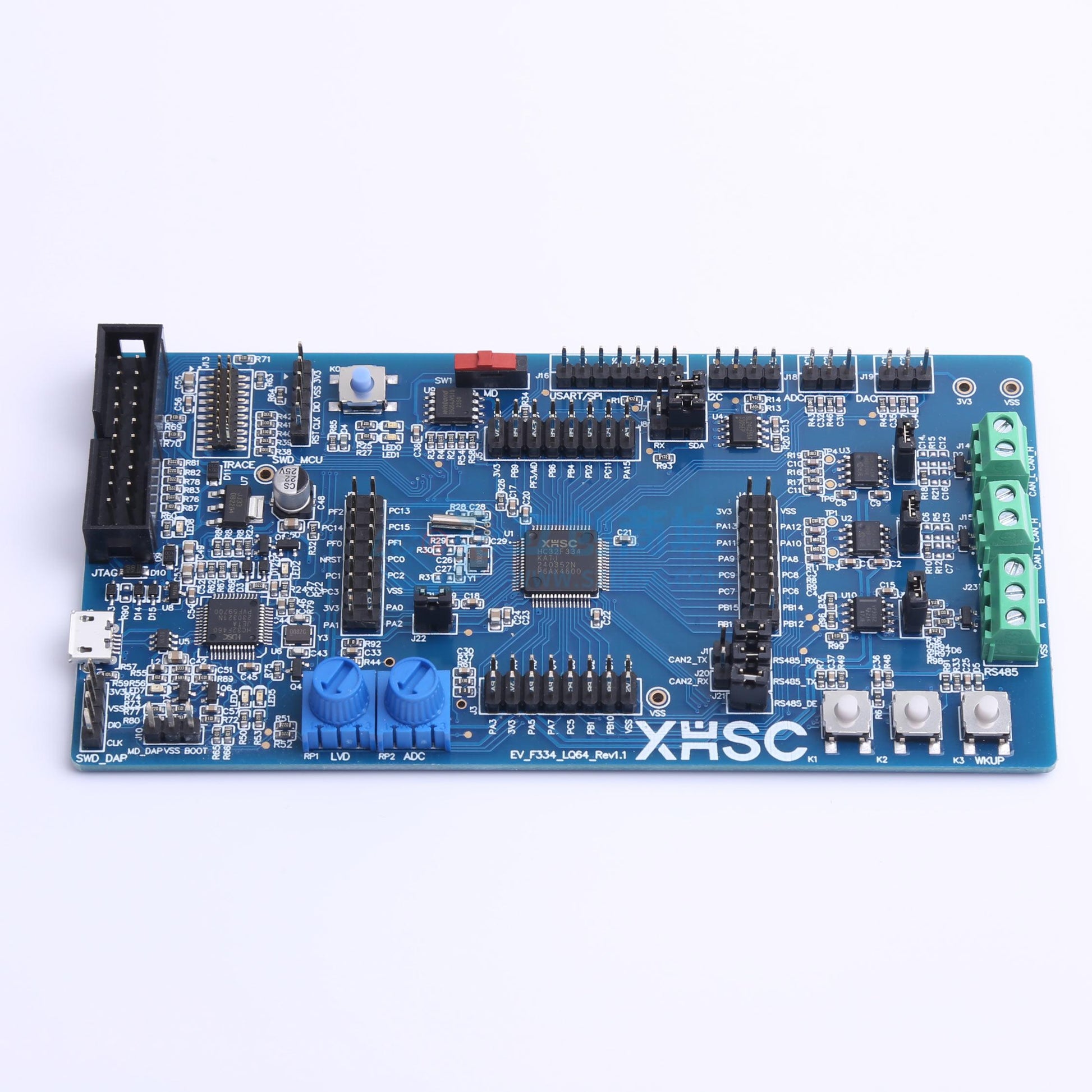 Bo mạch phát triển EVB-HC32F334 XHSC - Techcore Việt Nam