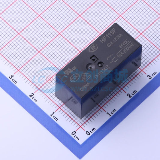 Rơ-le điện tử HF115F/024-1ZS3A HF 24V DIP,29x12.7mm - Techcore Việt Nam