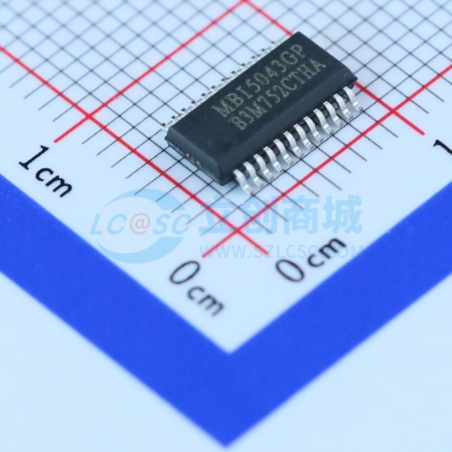 IC điều khiển LED MBI5043GP-A MBI SSOP-24 1V - Techcore Việt Nam