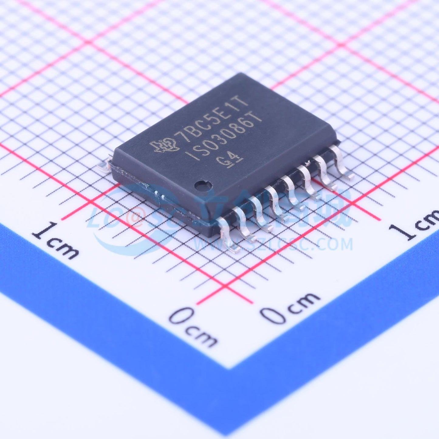 IC Thu Phát RS485/RS422 Cách Ly ISO3086TDWR TI SOIC-16-300mil - Techcore Việt Nam