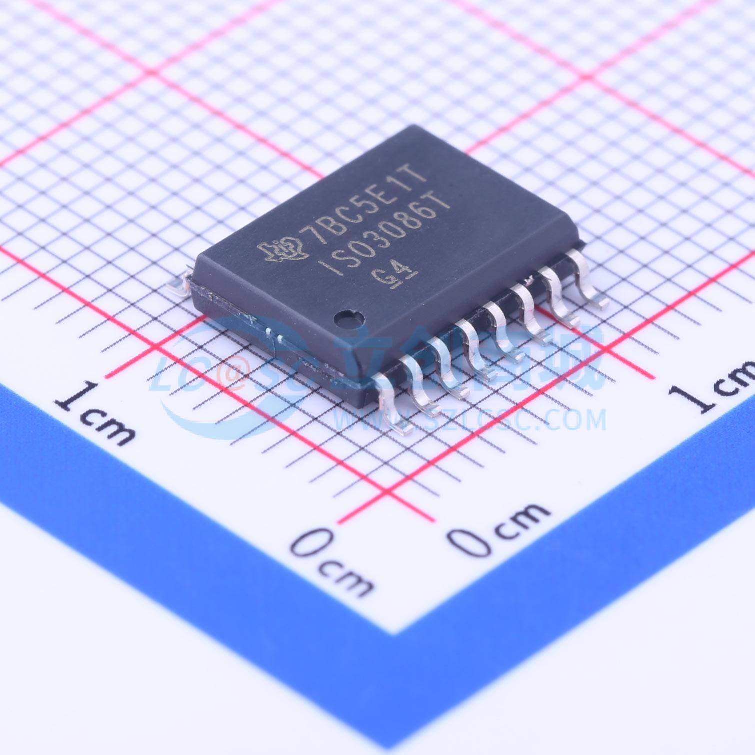 IC Thu Phát RS485/RS422 Cách Ly ISO3086TDWR TI SOIC-16-300mil - Techcore Việt Nam