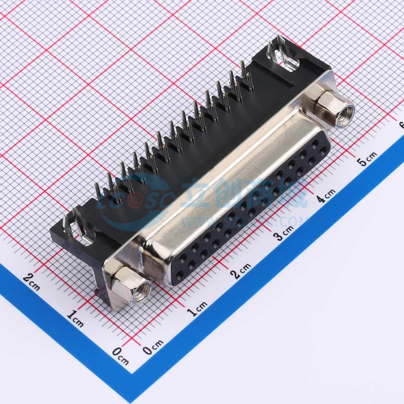 Linh kiện điện tử D-SUB-DR-25PCM-BB - Techcore Việt Nam