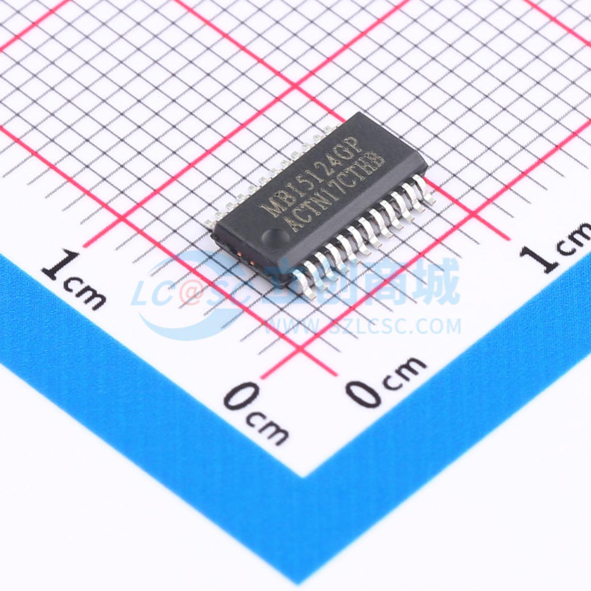 IC điều khiển LED MBI5124GP-B MBI SSOP-24 1V - Techcore Việt Nam