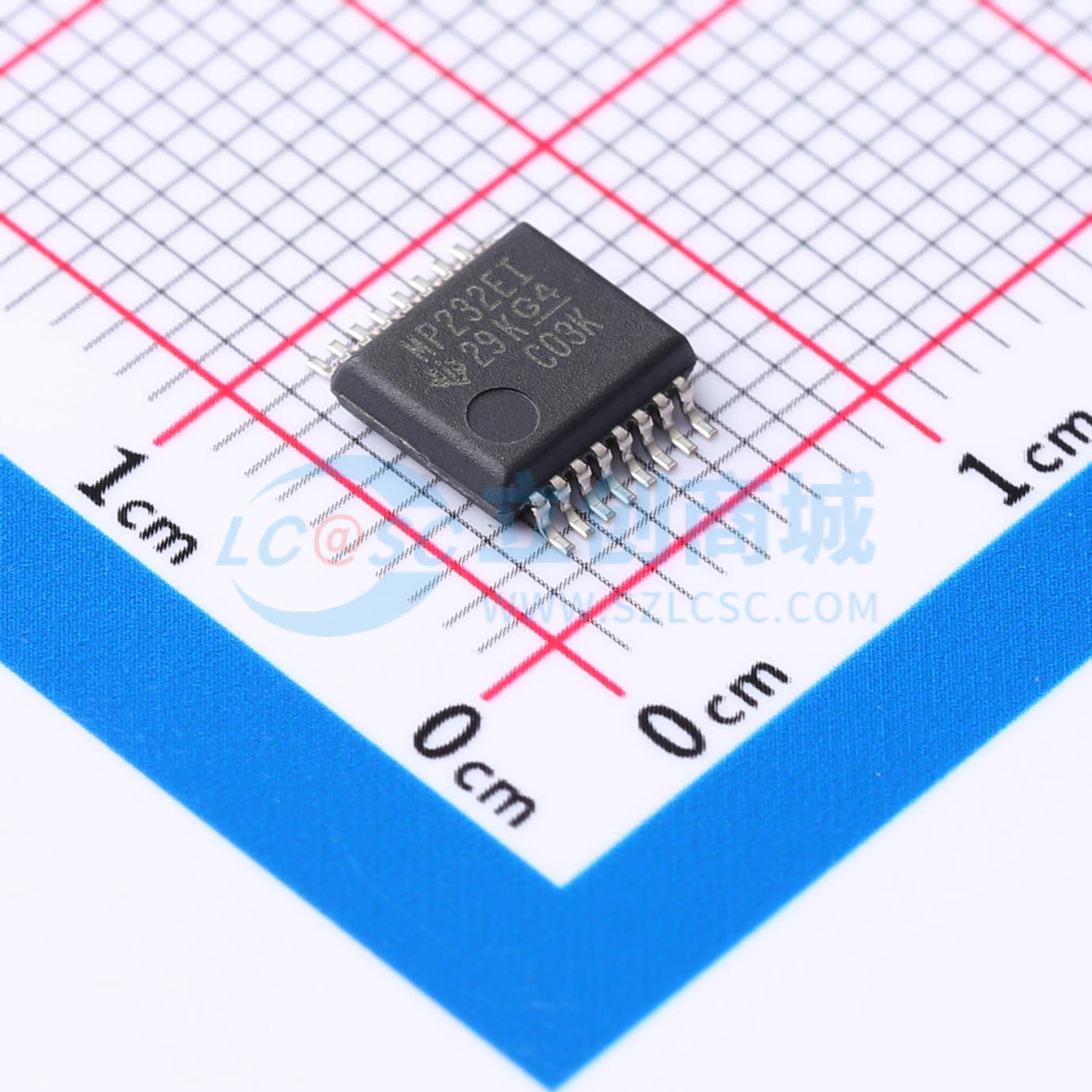 Linh kiện bảo vệ ESD MAX3232EIDBR Texas Instruments SSOP-16 - Techcore Việt Nam